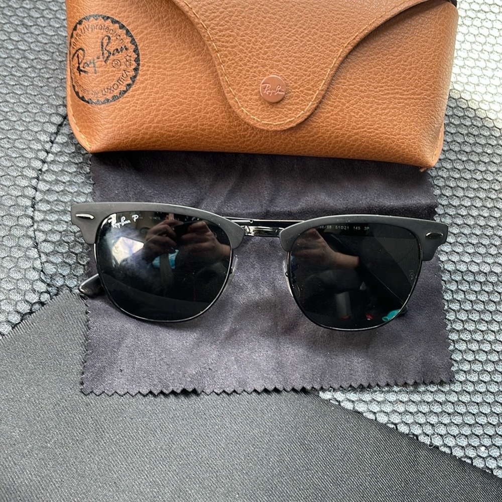 Ray-Ban RB3716 Clubmaster Metal Sunglasses(steal price)